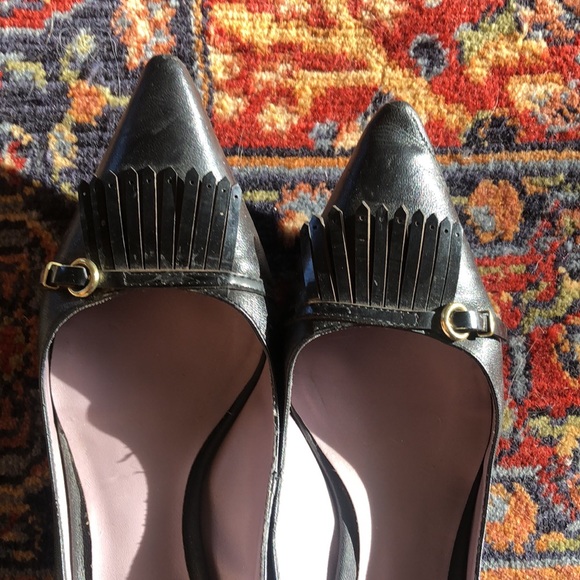 Charles David kitten heel tasseled pumps - Picture 4 of 4